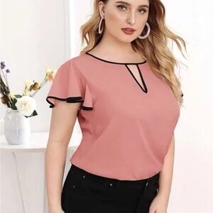 Plus size Womens blouse